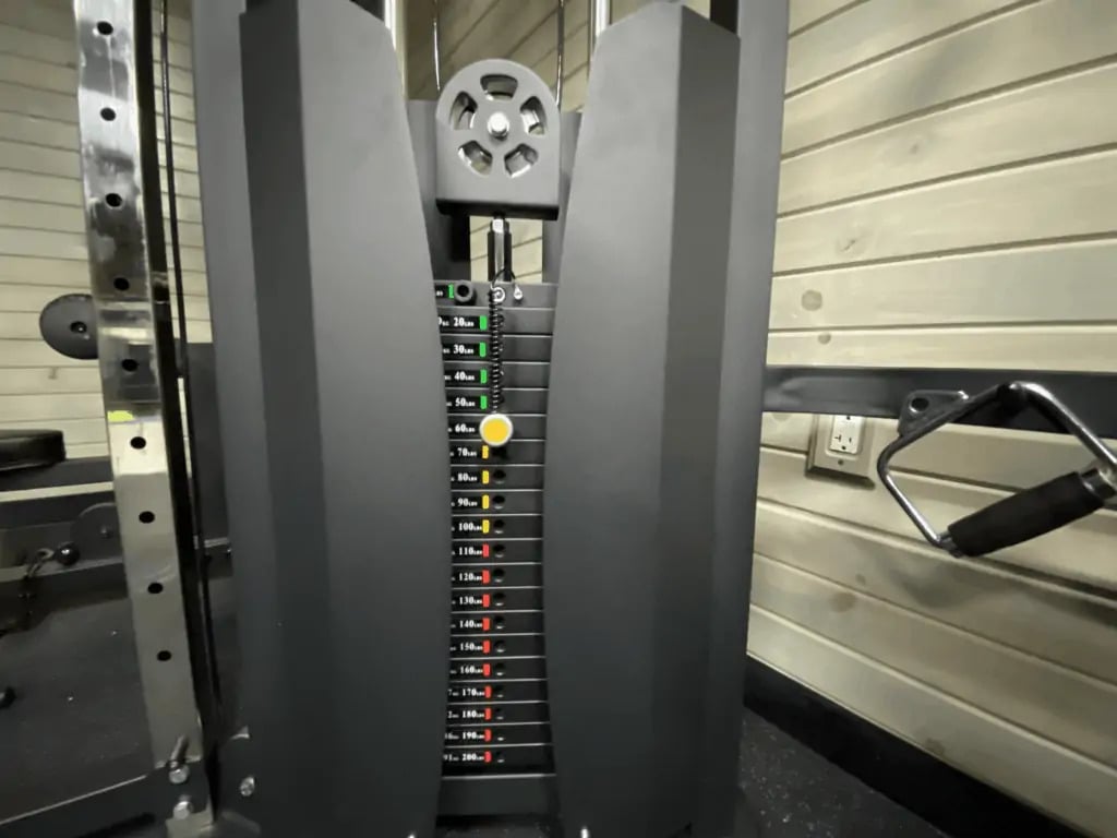 Titan Fitness Functional Trainer Weight Stack